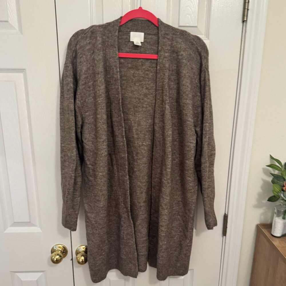 Medium Brown H&M Cardigan